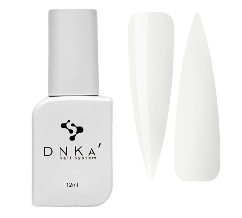 Гель лак для ногтей DNKA Ultra White белый, 12 мл