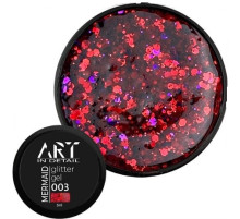 Гель з блискітками ART Mermaid Glitter Gel №003, 5 мл