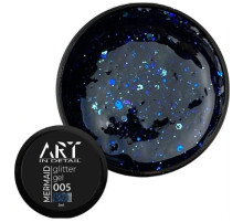 Гель з блискітками ART Mermaid Glitter Gel №005, 5 мл