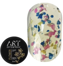Гель с сухоцветами ART Flower Gel №01, 5 мл