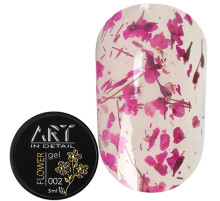 Гель с сухоцветами ART Flower Gel №02, 5 мл