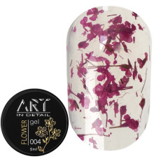 Гель з сухоцвітами ART Flower Gel №04, 5 мл