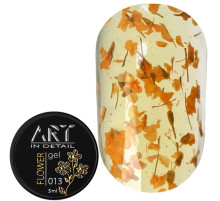 Gel with dried flowers ART Flower Gel No. 13, 5 ml