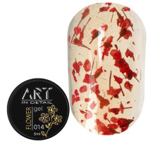 Гель з сухоцвітами ART Flower Gel №14, 5 мл