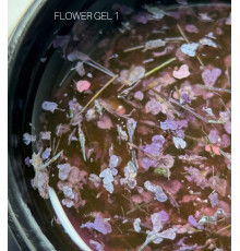 Гель с сухоцветами SAGA Flower Gel №1 лавандовый, 5 г