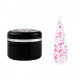 Gel with dried flowers SAGA Flower Gel No. 4 pink, 5 g