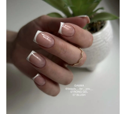 Гель стронг GaMa Strong Gel Blush №07 нюд, 30 мл