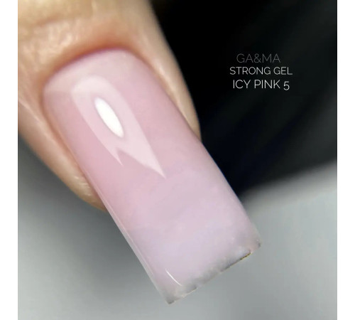 Гель стронг GaMa Strong Gel Icy Pink №05 ніжний рожевий, 30 мл