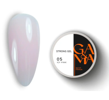 Strong gel GaMa Strong Gel Icy Pink #05 soft pink, 30 ml