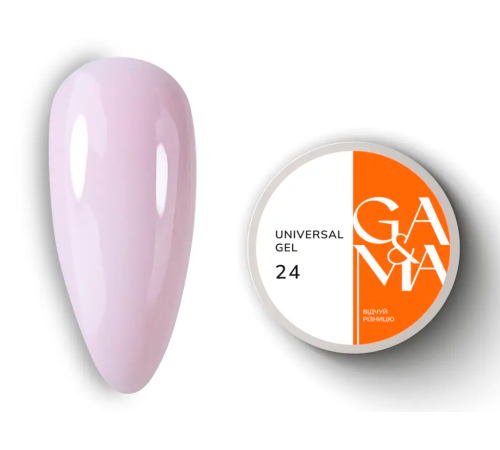 Гель універсальний GaMa Universal gel рідкий №24, ніжно-рожевий, 30 мл