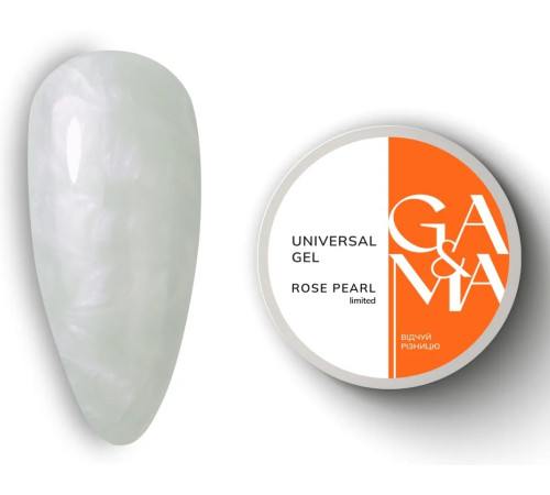 Universal gel GaMa Universal gel Rose Pearl limited, 15 ml