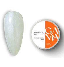 Universal gel GaMa Universal gel Violet Pearl limited, 15 ml