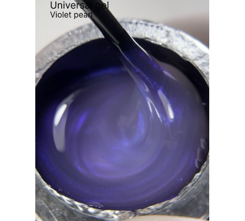Universal gel GaMa Universal gel Violet Pearl limited, 15 ml