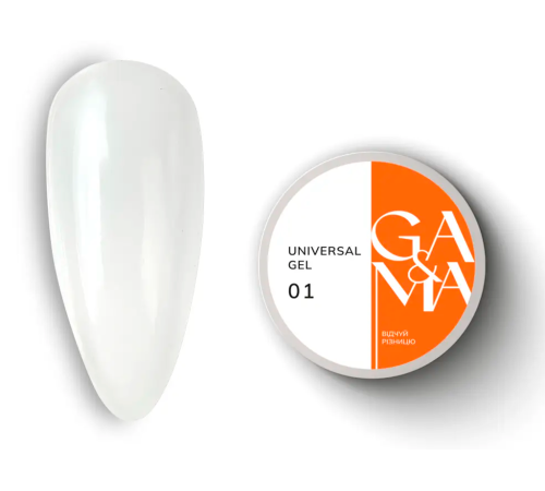 Universal gel GaMa Universal gel liquid #01, transparent, 30 ml