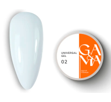 GaMa Universal gel liquid No. 02, cold white, 30 ml