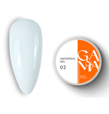 Гель універсальний GaMa Universal gel рідкий №02, холодний білий, 30 мл