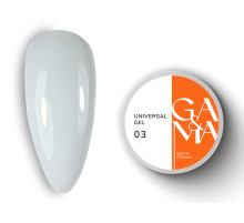 Гель універсальний GaMa Universal gel рідкий №03, молочний, 30 мл