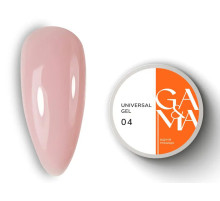 Гель універсальний GaMa Universal gel рідкий №04, світлий нюд, 30 мл