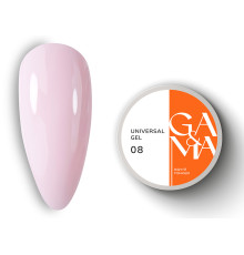 Гель универсальный GaMa Universal gel жидкий №08, пудровый, 15 мл