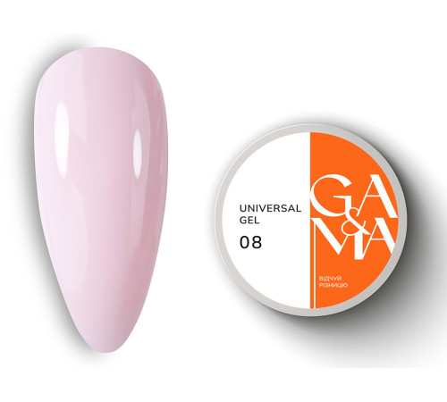 Universal gel GaMa Universal gel liquid No. 08, powder, 30 ml