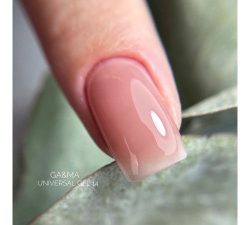 Universal gel GaMa Universal gel liquid No. 14, dark nude, 30 ml