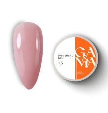 Гель универсальный GaMa Universal gel жидкий №15, натуральный, 15 мл