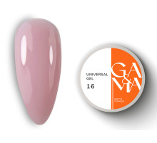 Гель універсальний GaMa Universal gel рідкий №16, нюдовий, 15 мл
