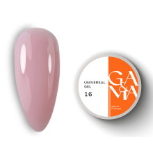 Гель универсальный GaMa Universal gel жидкий №16, нюдовый, 15 мл