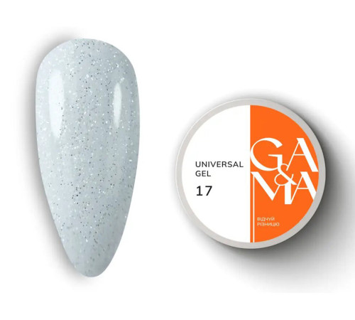 GaMa Universal gel liquid No. 17, milky, 30 ml