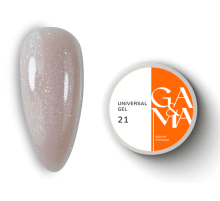 Гель універсальний GaMa Universal gel рідкий №21 какао з шиммером, 15 мл