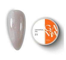 GaMa Universal gel liquid No. 21 cocoa with shimmer, 30 ml