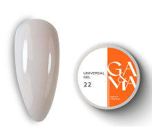 Universal gel GaMa Universal gel liquid No. 22, light beige, 15 ml