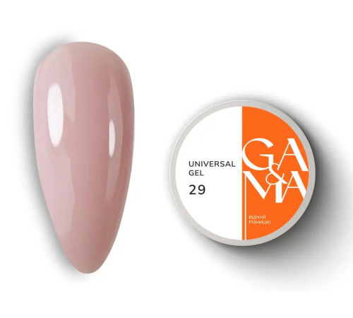 Universal gel GaMa Universal gel liquid No. 29, beige, 15 ml