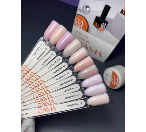 Universal gel GaMa Universal gel liquid No. 30, light beige, 15 ml