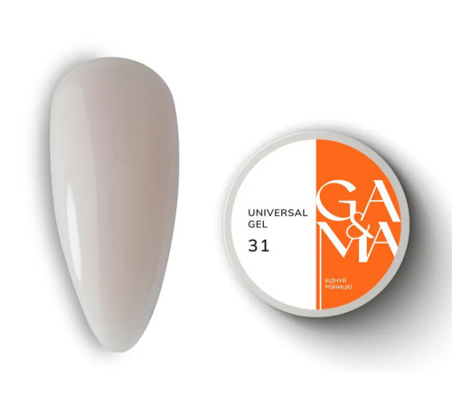 Universal gel GaMa Universal gel liquid No. 31, cream, 15 ml
