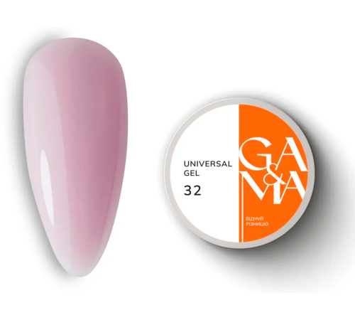 Universal gel GaMa Universal gel liquid No. 32, pink, 30 ml