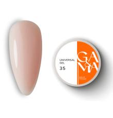 Universal gel GaMa Universal gel liquid No. 35, pastel peach, 15 ml