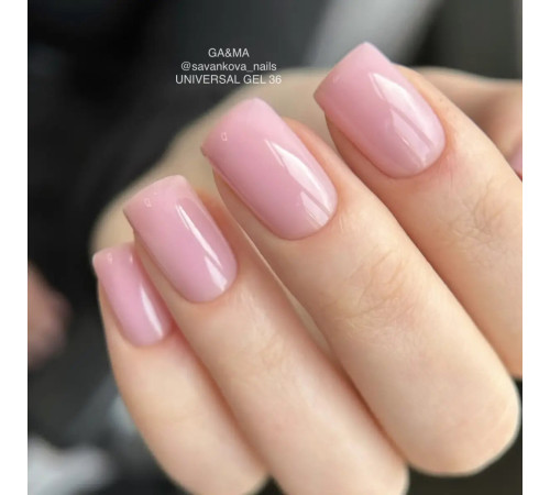 Universal gel GaMa Universal gel liquid No. 36, nude pink, 30 ml