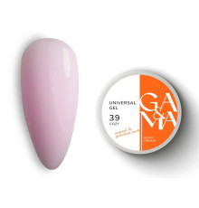 Universal gel GaMa Universal gel liquid #39 Cozy, marshmallow pink, 30 ml
