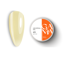 GaMa Universal gel liquid No. 49, butter, 15 ml