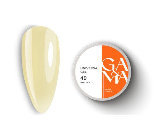 Гель універсальний GaMa Universal gel рідкий №49, вершкове масло, 15 мл