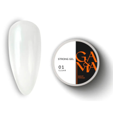 Гель форель GaMa Strong Gel Clear №01 прозрачный, 30 мл