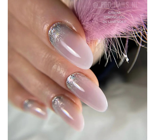 Гель стронг GaMa Strong Gel Lavender №04 лавандовий, 30 мл