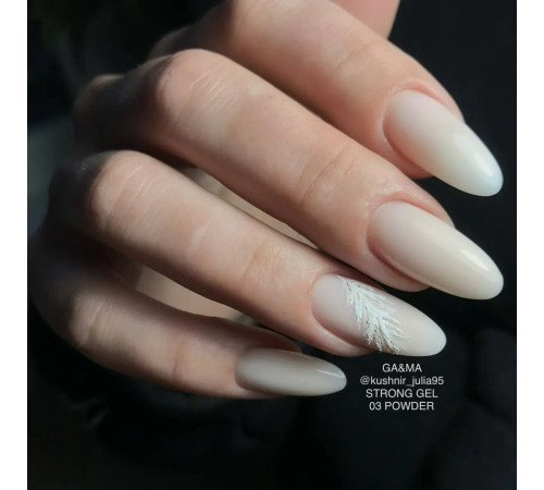 Гель форель GaMa Strong Gel Powder №03 пудровый, 30 мл