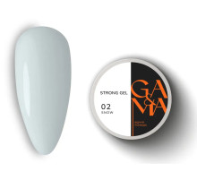 Гель форель GaMa Strong Gel Snow №02 снежный, 30 мл