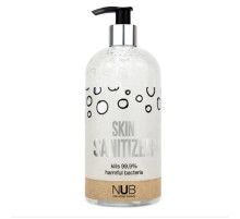 Гель-антисептик для шкіри рук та ніг NUB Skin Sanitizer Lime & Peppermint 500 мл