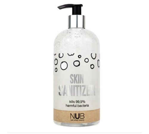 Гель-антисептик для шкіри рук та ніг NUB Skin Sanitizer Lime & Peppermint 500 мл