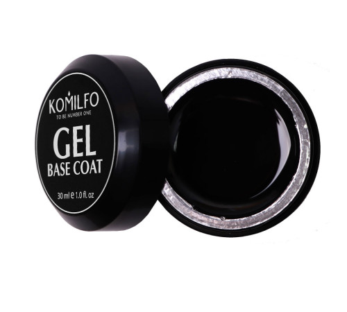 Гель-база Komilfo Gel Base Coat основа-коректор для гель-лаку, без пензлика, 30 мл