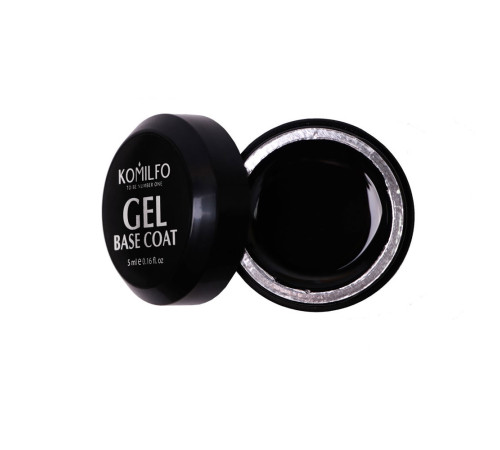 Гель-база Komilfo Gel Base Coat основа-коректор для гель-лаку, без пензлика, 5 мл