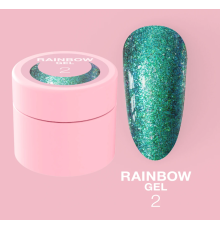 Гель-глитер Luna Rainbow Gel №2, 5 мл